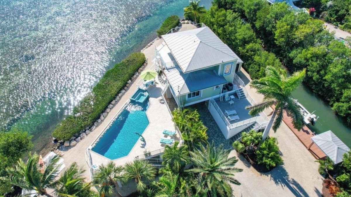 Cutthroat Harbor Estates House | Secluded Oceanfront property, Private pool, hot tub, boat ramp and dock