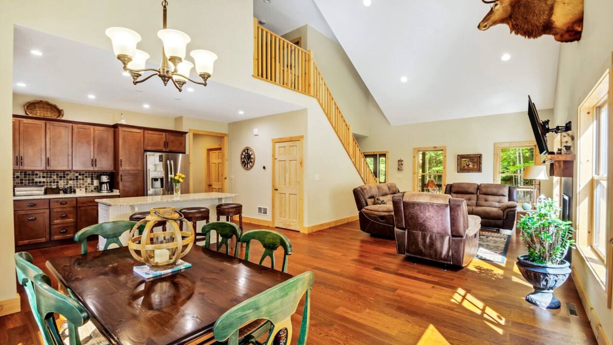 Diamond Point House | Secluded retreat. Great for families. Walk to Trout lake. High Speed Internet.