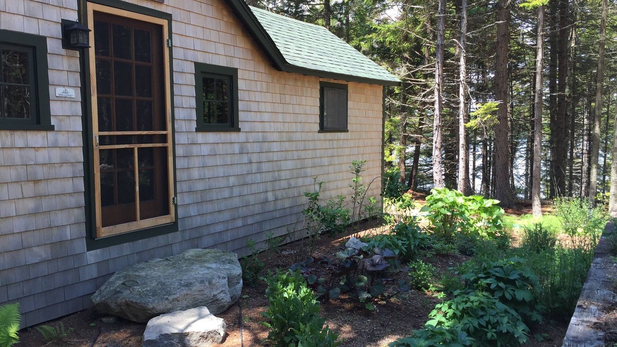 Blue Hill Cabin | Secluded Saltwater Cabin "Piney Home"