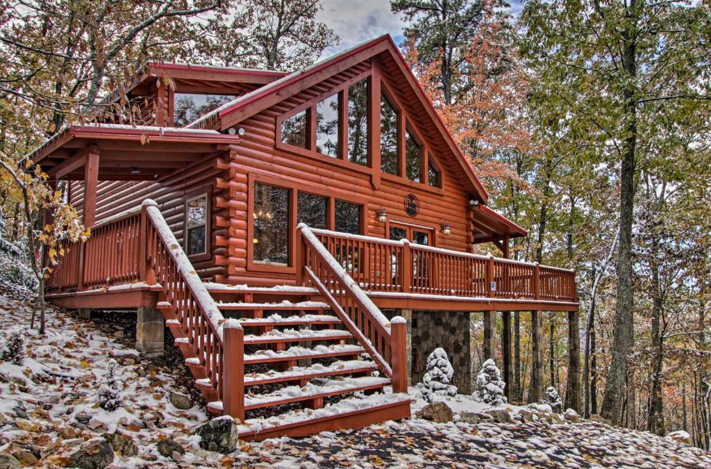 Cosby House | Secluded Smoky Mountain Cabin with Wraparound Deck!