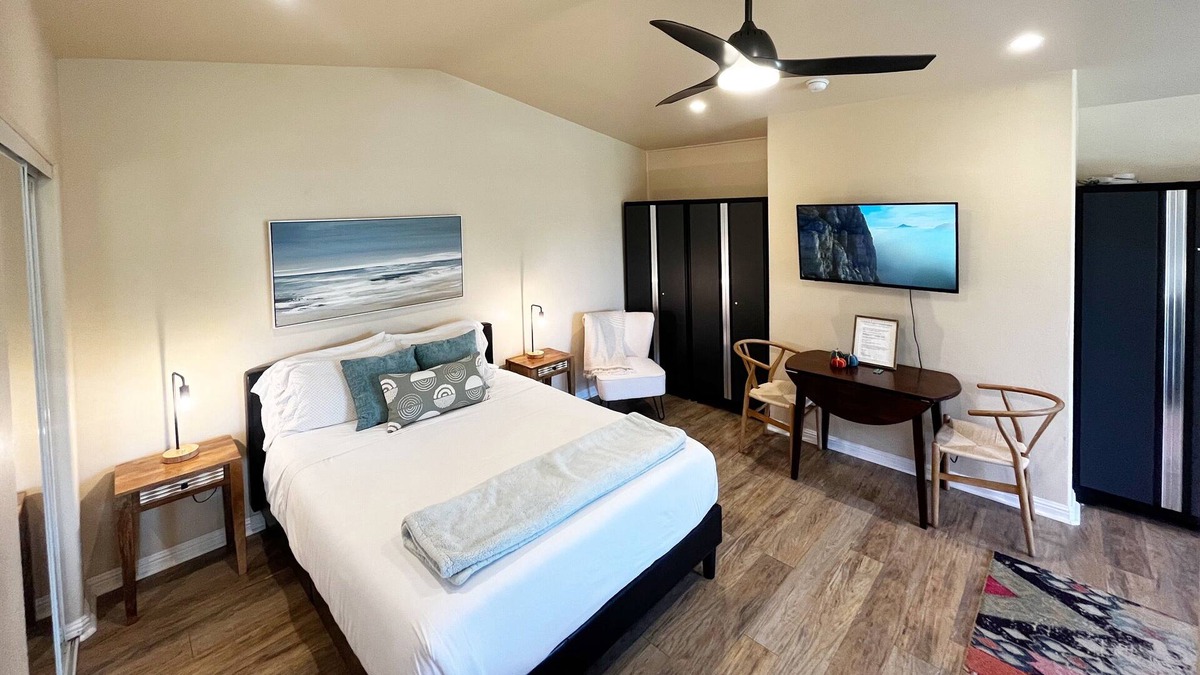 Santa Maria Apartment | Secluded Studio, Patio/BBQ, WiFi, Smart TV, 1/2 way SF-LA, Self Checkin