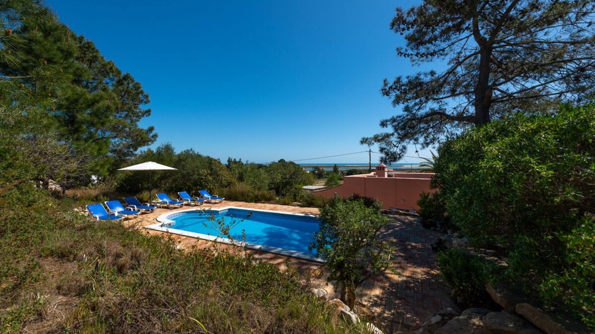Tavira Villa | Secluded Villa with private pool and sea view terraces