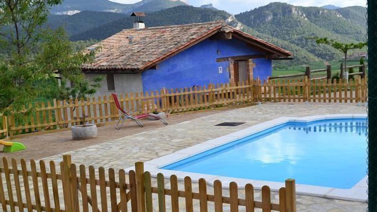 Penarroya de Tastavins Cottage | Self catering Mas de Salvador for 4 people. THE LIVING ROOM