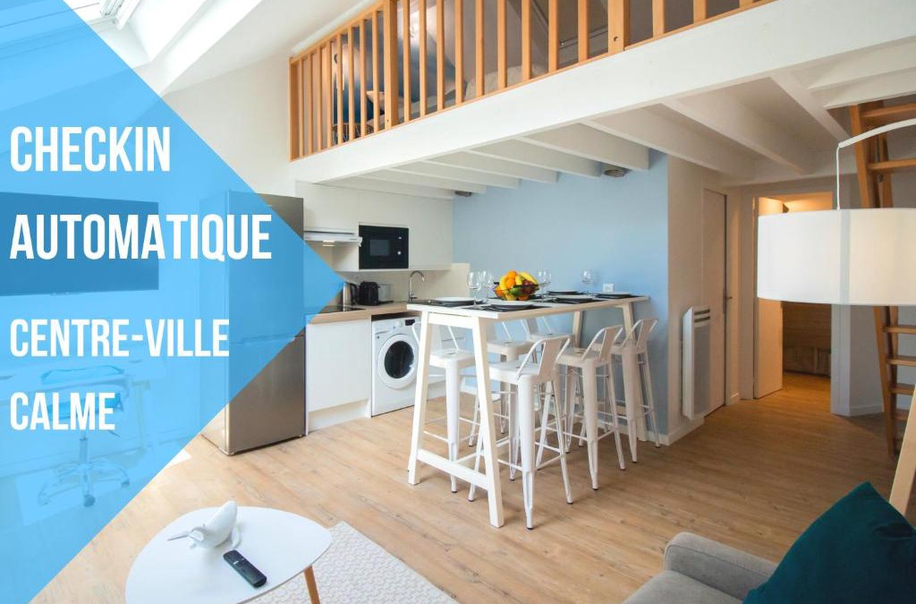 La Ferte-sous-Jouarre Apartment | Self Checkin Automatique - Downtown - ANTARCTIQUE
