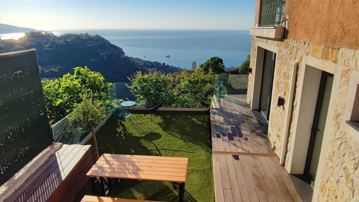 La Turbie Apartment | Separate apartment with exceptional view