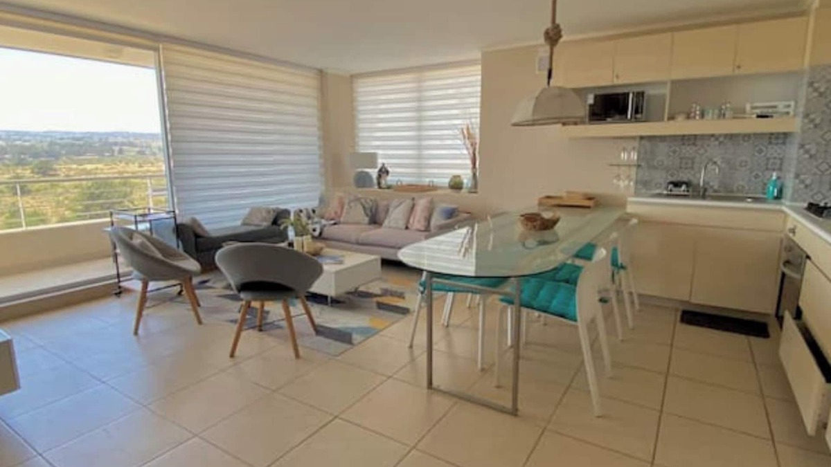 Algarrobo Apartment | Septiembre Bien Equipado Para 8 Gran Parrilla