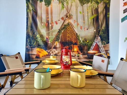 Kampung Bukit Merbah Apartment | Seremban 7-9 pax Theme Design Suite