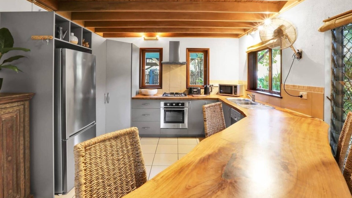 Holloways Beach Cottage | Serendipity: A Tropical Rainforest Escape with Pool, Steps from Holloways Beach
