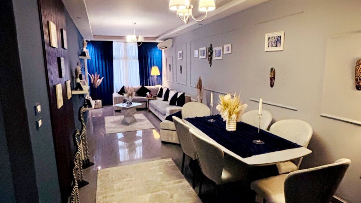 Sidi Jabir Apartment | Serene 2-bedroom apartment with AC in Alexandria Governorate