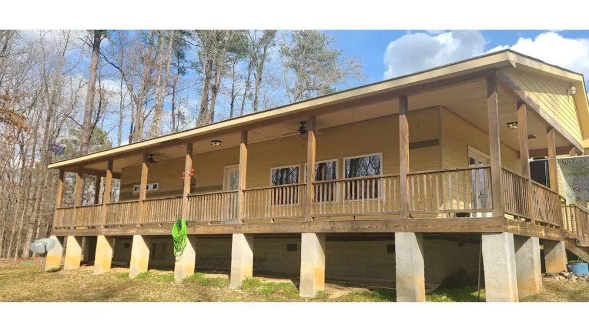Franklinton Cottage | Serene Cottage & Wooded Retreat w Huge Porch!