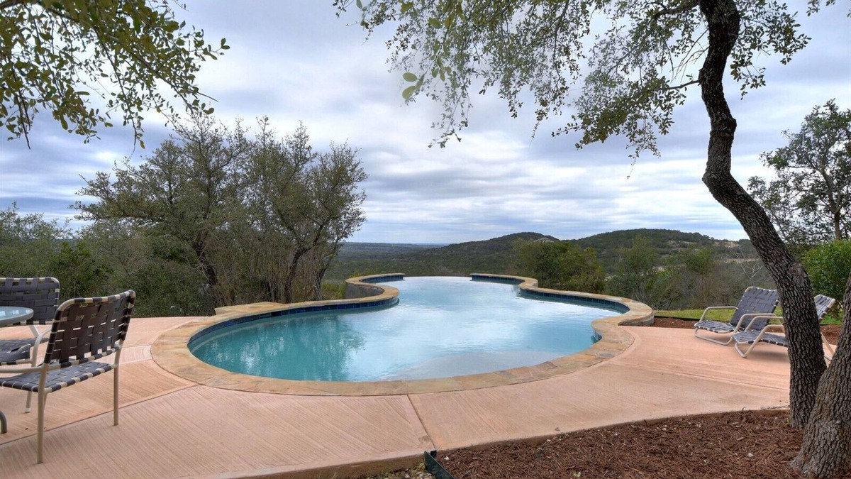 Mico House | Serene Hill Country Home, 12+ Acres, Infinity Pool, 7 Bedrooms, Newly Remodeled