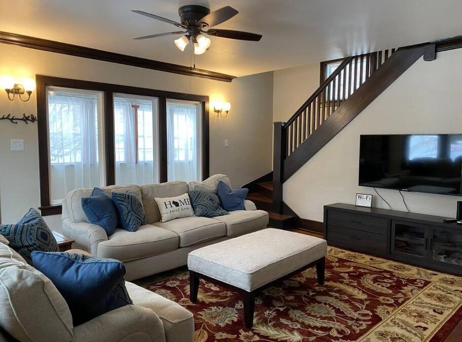 Ellis Historical District House | Serene Home One Block From Lake Michigan