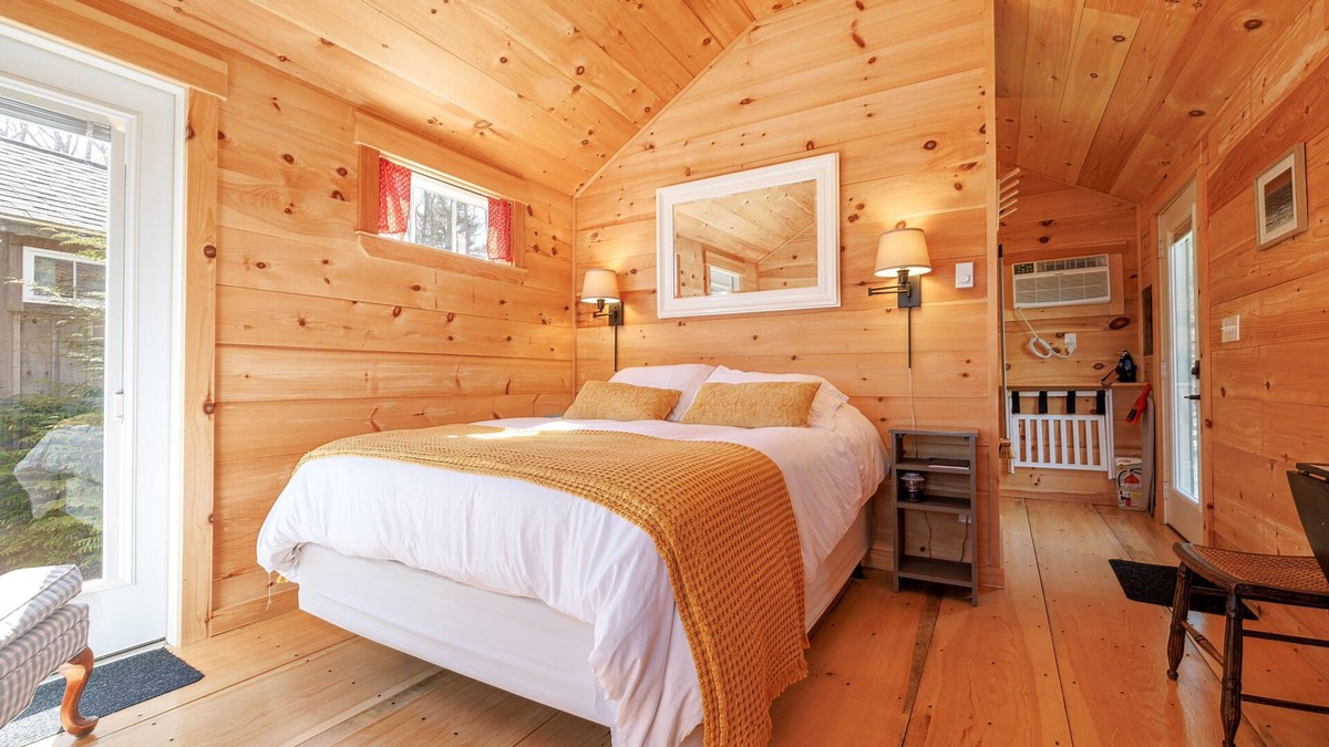 Sandy Point Cabin | Serene Midcoast Gem by the beach with Sauna - Hr. to Acadia NP - Cabin #5 Spruce