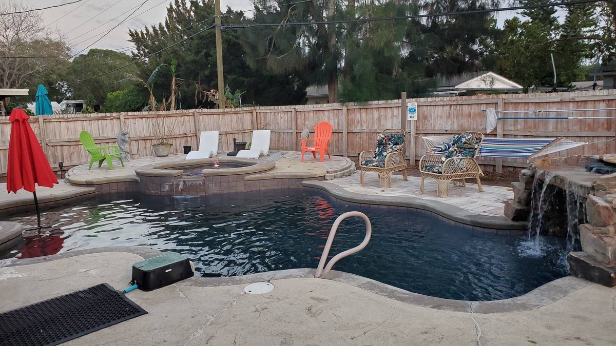 Port Saint John House | Serene Oasis: Saltwater Pool Home near KSC and Cocoa Beach"n