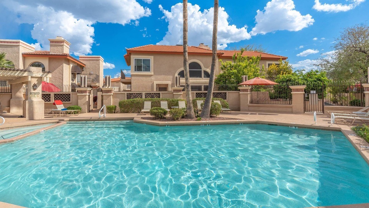 North Mountain Condo | Serene Phoenix Getaway: Private Gated Resort w/3 Heated Pools & Spa