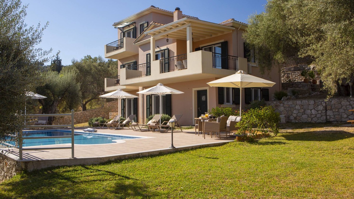 Katouna Villa | Serene private villa with pool and panoramic seaviews