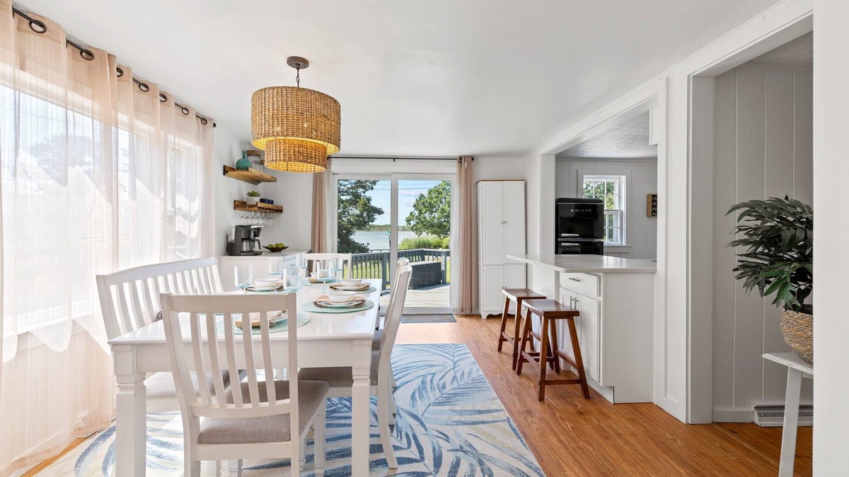 Bass River House | Serene Waterview Renovated w/Kayaks Deck Firepit Dogs Welcome 5 Minutes to Ocean