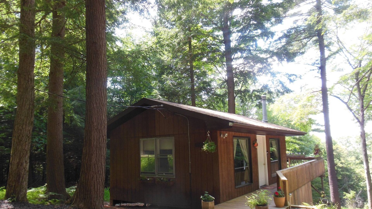 Wellsville Cabin | Serenity - Private, secluded cabin-excellant scenic view/sunset, hiking, pond