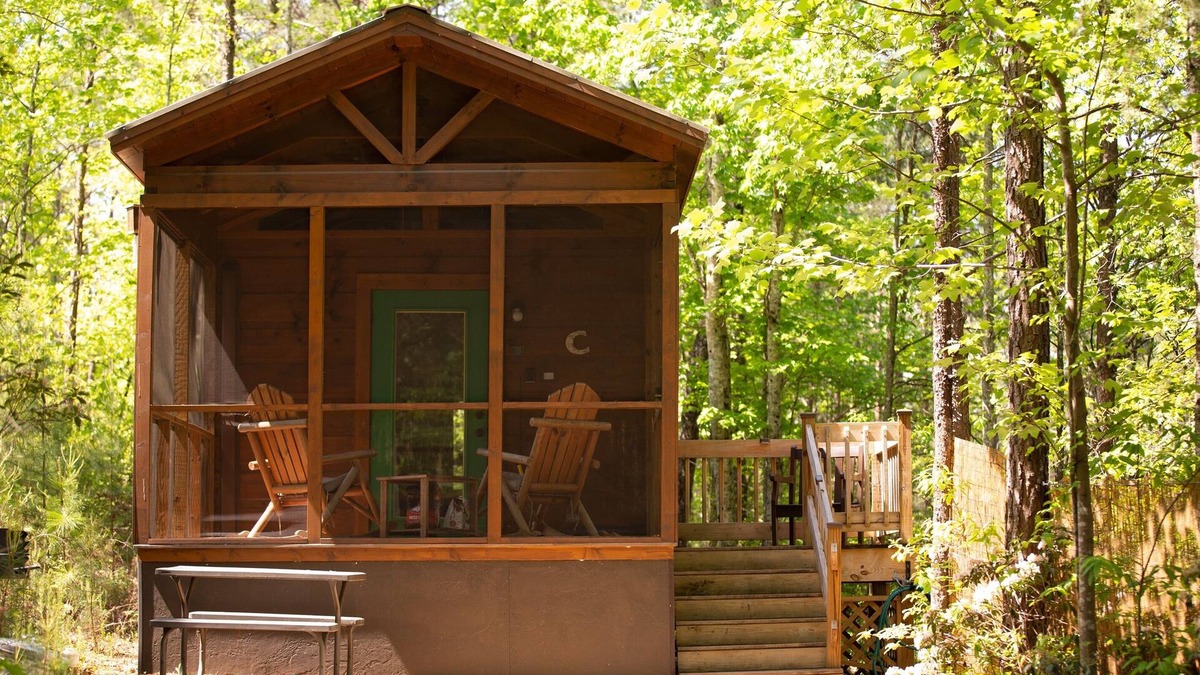 Mill Spring Cabin | Serenity Ridge Cabin C: Couple's Escape