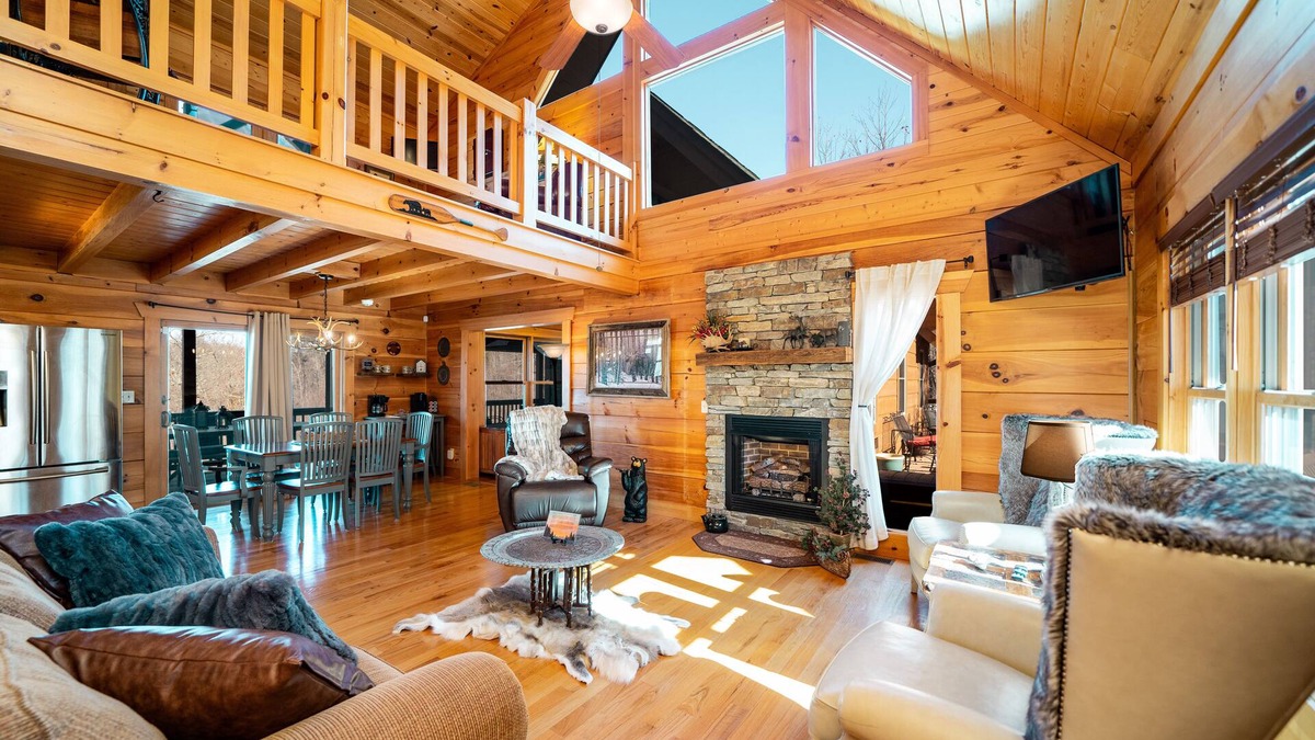 Vein Mountain House | Serenity Summit - Amazing Mountain Views - Grandview Peaks