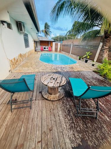 Kourou Apartment | Sermie T2 climatisé avec piscine