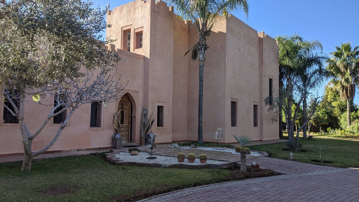 Ait Hamid Villa | Set beside an olive grove the poolside villa is 12 mn away from Marrakech by car
