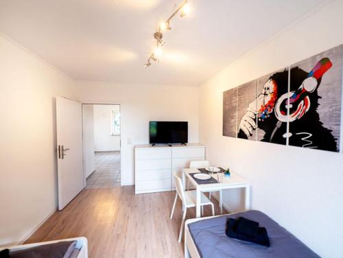 Seth Apartment | Seth - Monteursunterkunft - Einzelbetten - gute Anbindung - Bettwäsche