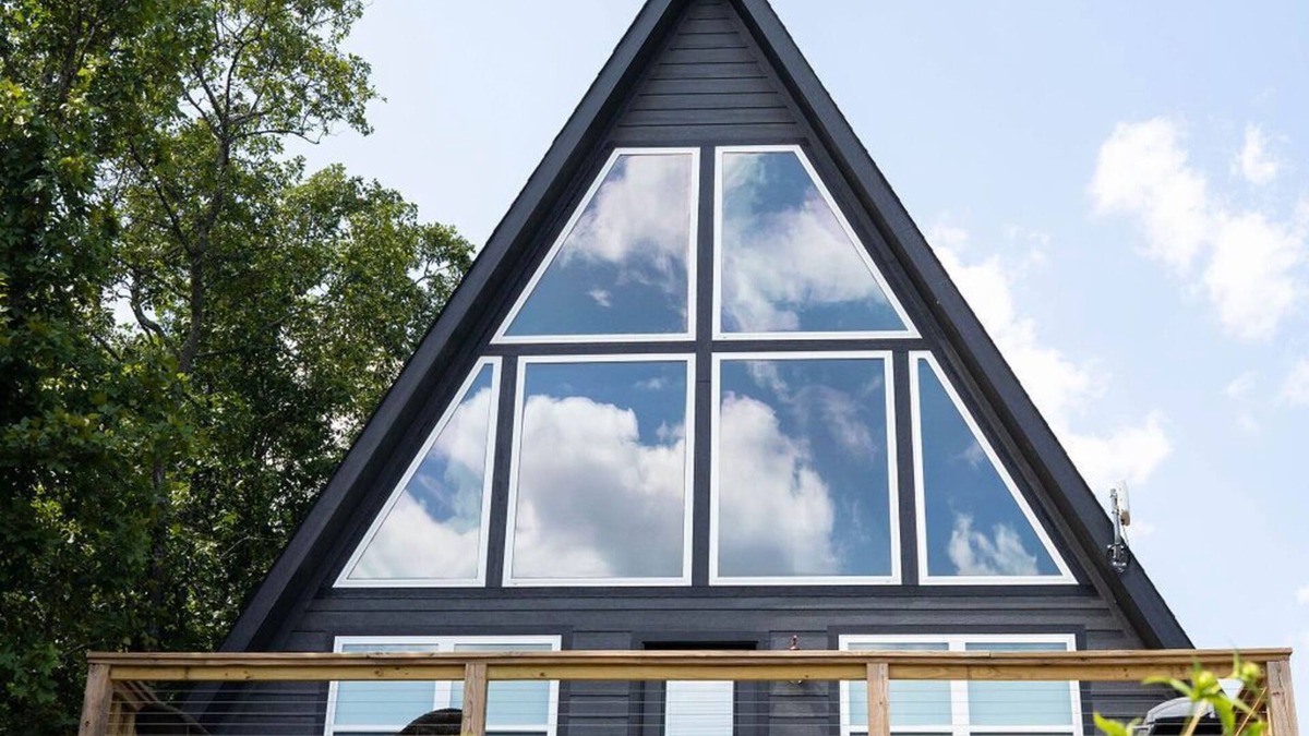 Morrilton Cabin | Seven Hollows Modern A-Frame on Petit Jean Mountain