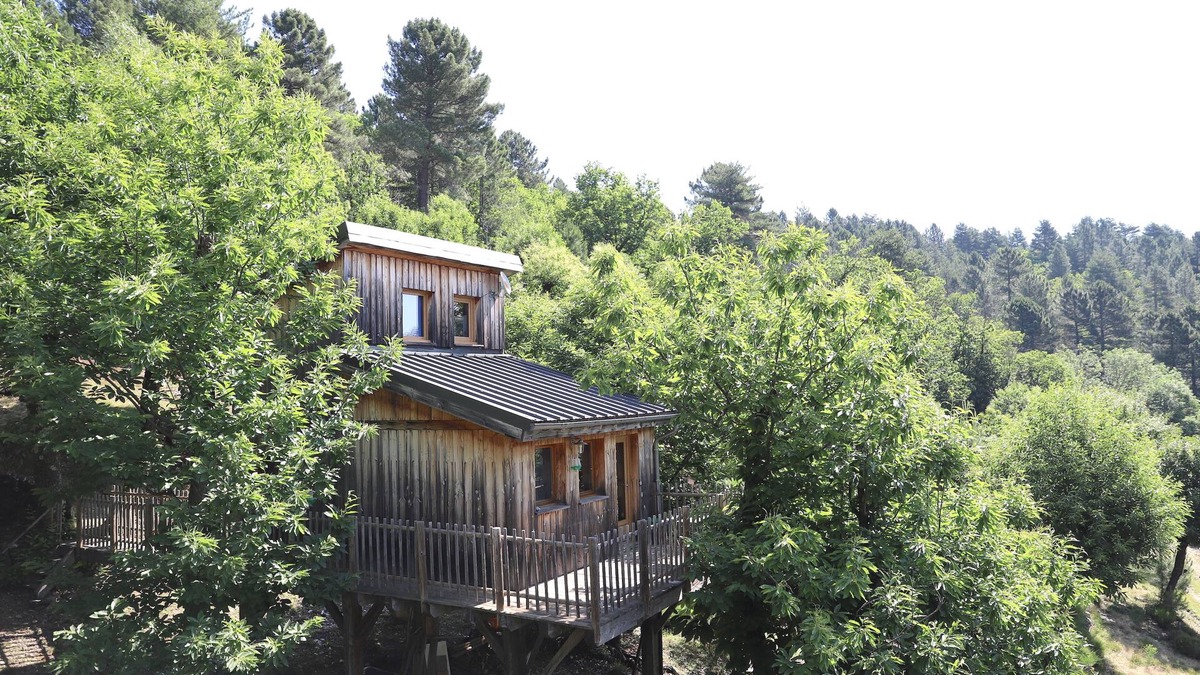 Saint-Hilaire-de-Lavit Ski Chalet | SHACK ON PILOTIS IN CEVENNES