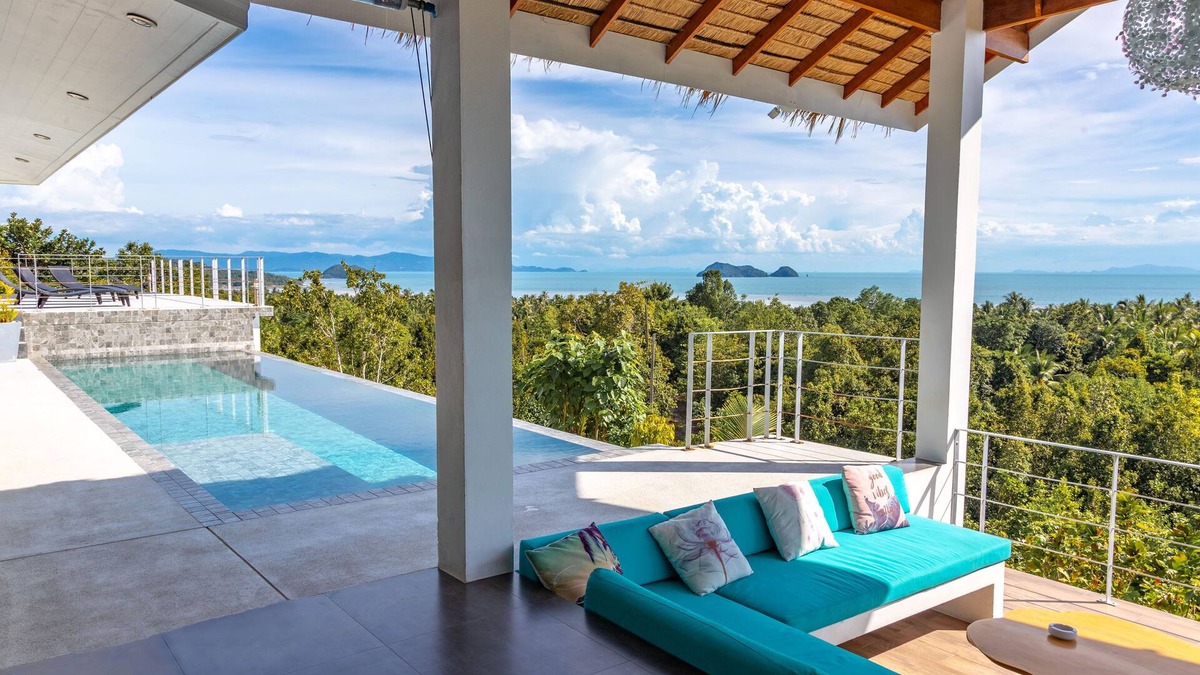 Hin Hong House | Shades of Blue - Tropical chic sea view villa