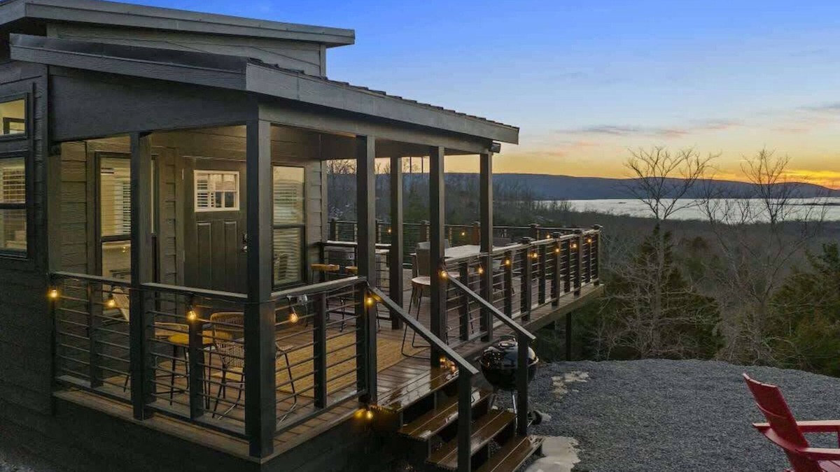Clayton Cabin | Shadowrock - Luxury Tiny Home with Amazing Views