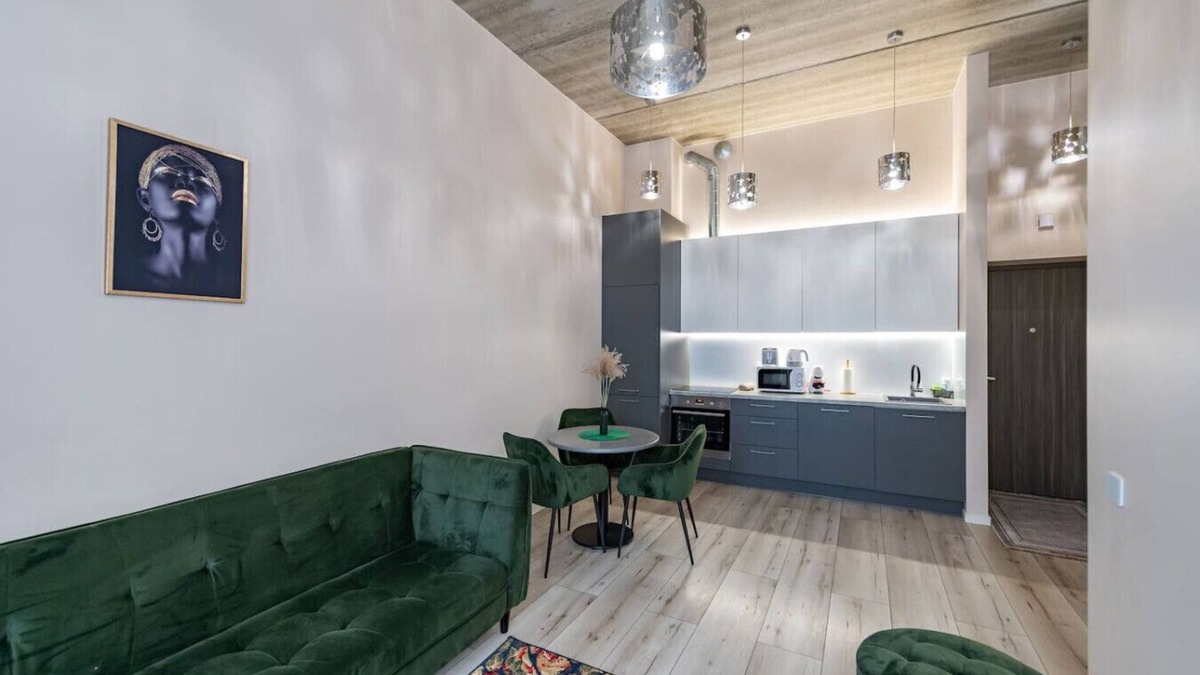Kaunas Apartment | Shanti barracks apartment 2 by Polo Apartments