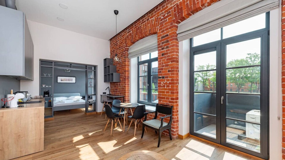 Kaunas Apartment | Shanti barracks apartment 3 by Polo Apartments