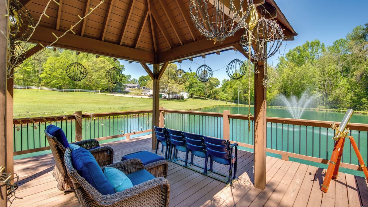 Hiram Apartment | Shared Game Room & Lake Access: Hiram Apartment