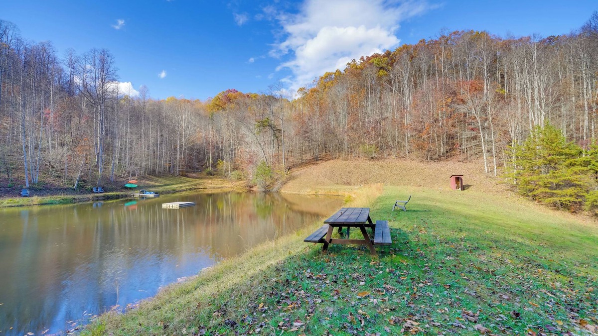 Rosedale Cottage | Shared Pond at Retreat in Rosedale!