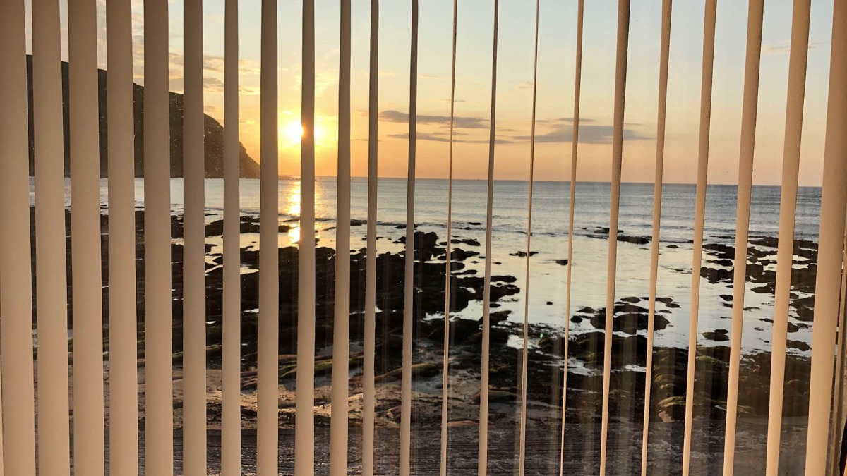 Gardenstown Cottage | Sharing Sunsets and Tides - bliss!