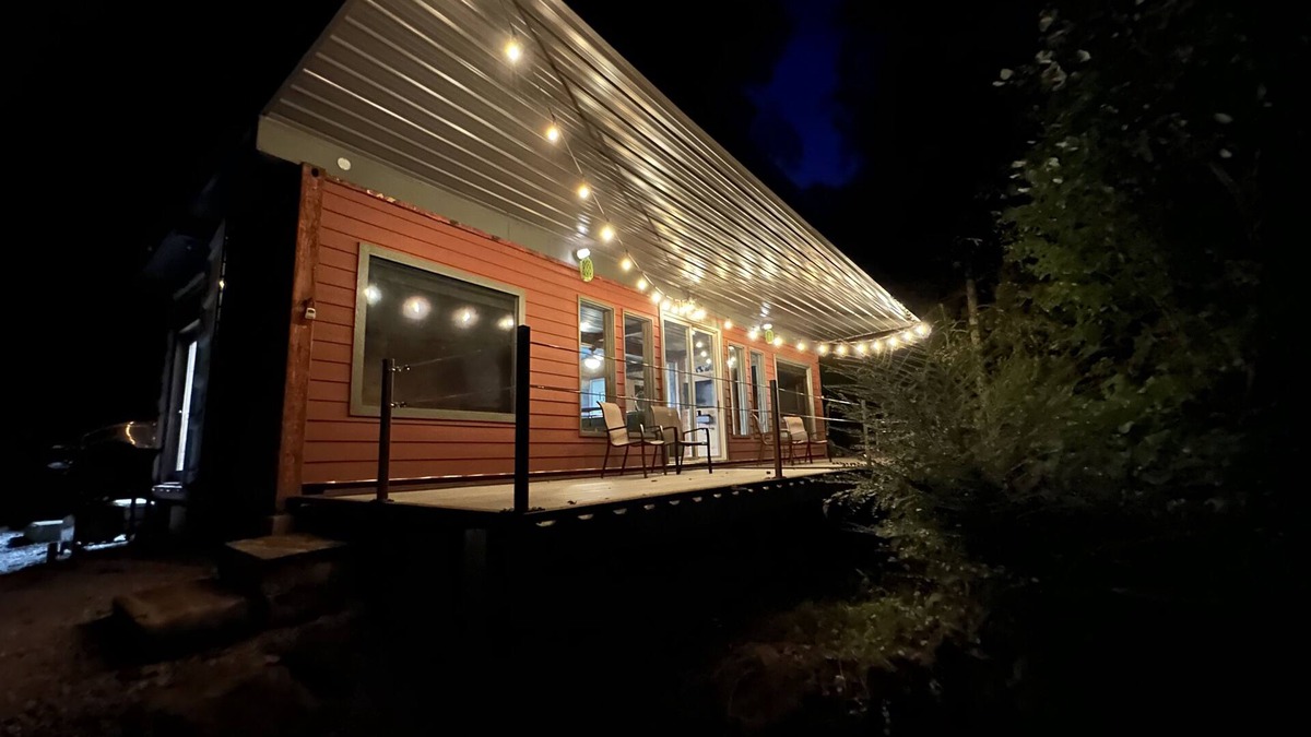 Stanton Cabin | Shipping Container Cabin in the Woods of Red River Gorge-HotTub-Secluded-Private
