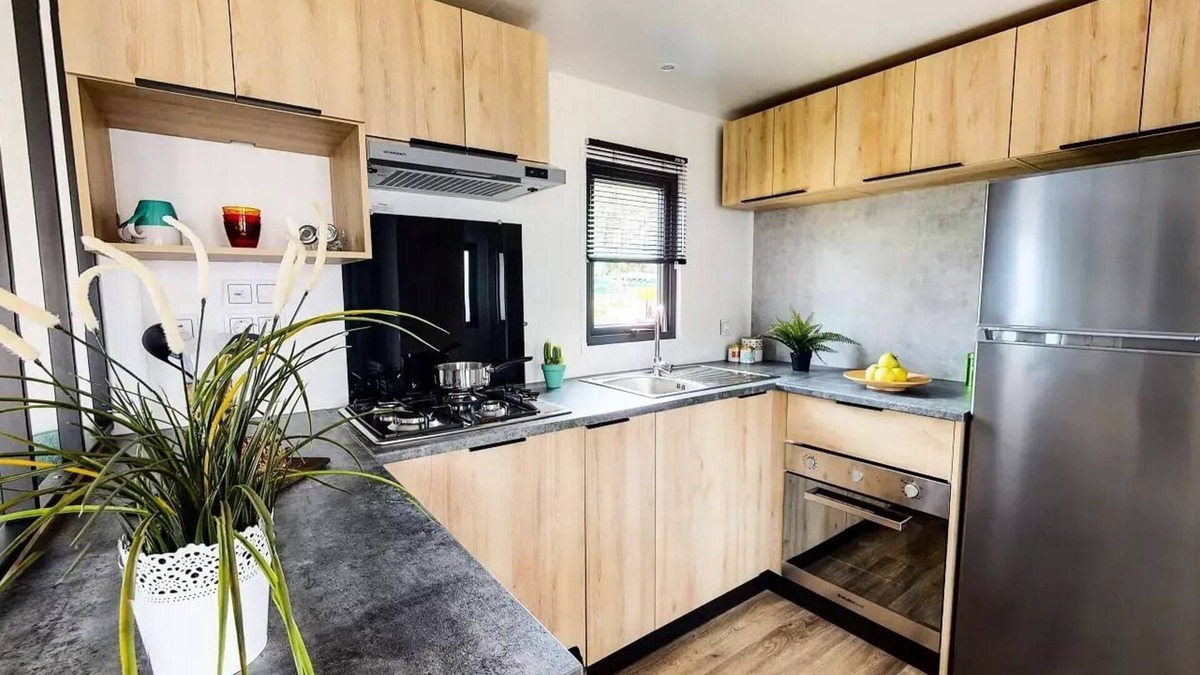 Gastes House | Siblu – The Reserve * - Mobil home Serenity 3 hp Premium with air conditioning 8 people