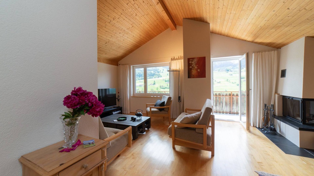 Wildhaus Apartment | Sieben Berge 3-room holiday apartment with panoramic mountain view