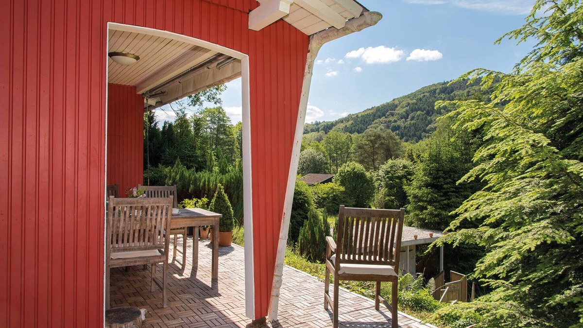 Windeck House | Siegtal Finca on the Sieg with sauna house