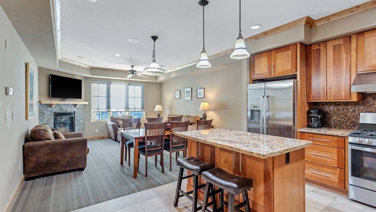 Bear Valley Condo | Silver Mountain Condo 202 by Bear Valley Vacation Rentals