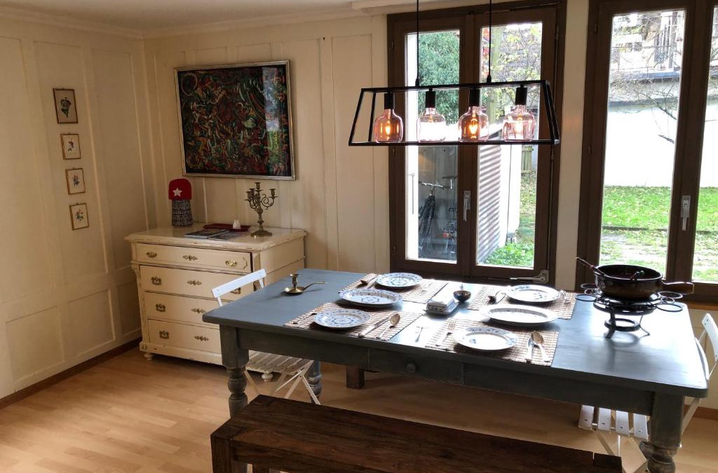 Burgdorf Apartment | Simple Flat 64m2 Center private Parking SMALL BATHROOM