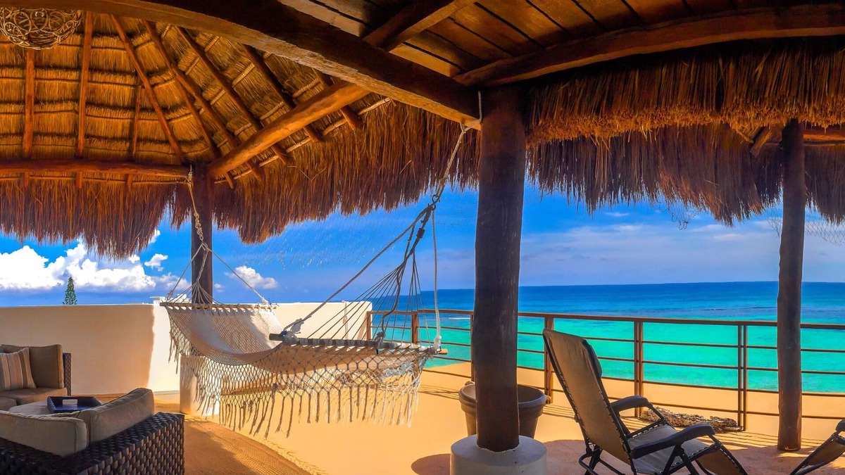 Akumal Condo | Simply Akumal's Best! Luxury Beachfront Penthouse w/Infinity Pool, Rooftop.