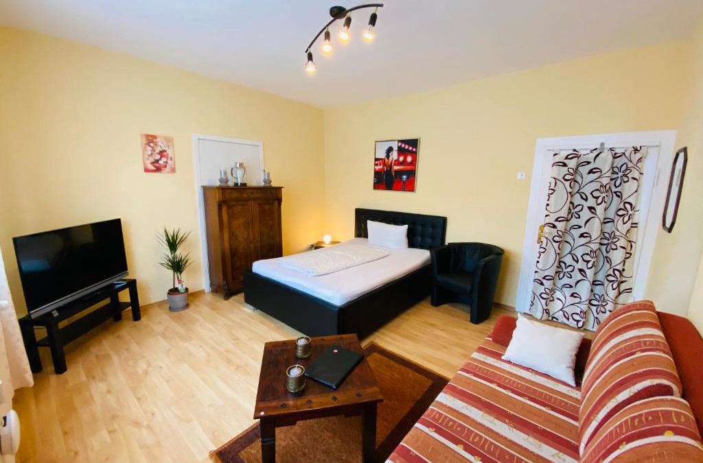 Erlau Apartment | Single-Apartment bis 2 Personen, 27qm in Schleusingen, WLAN, Parkplatz
