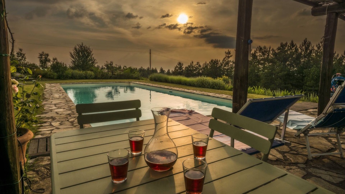 Castellina in Chianti Villa | Single-level Villa, panoramic position, AC, 6x16m private Pool, Whirlpool & Spa