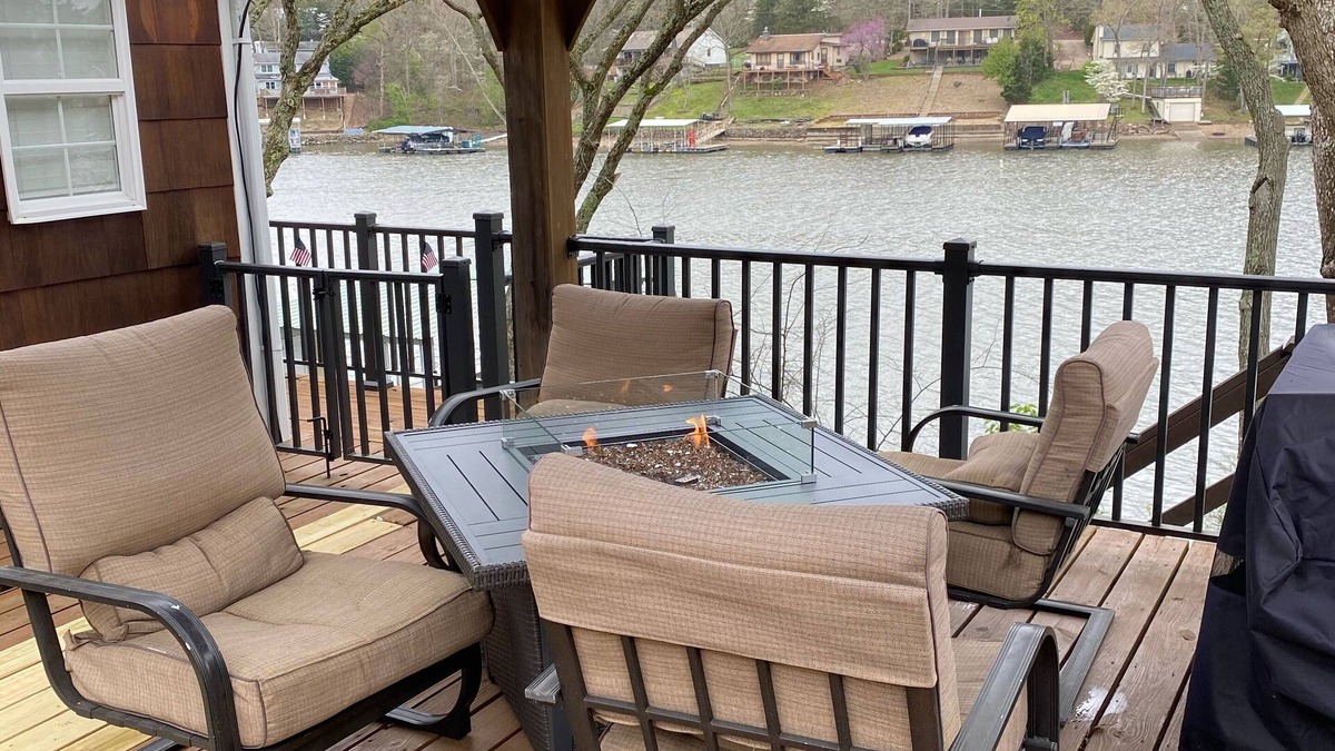 Roach House | Single level home in a gentle, quiet , deep water cove at Lake of the Ozarks .