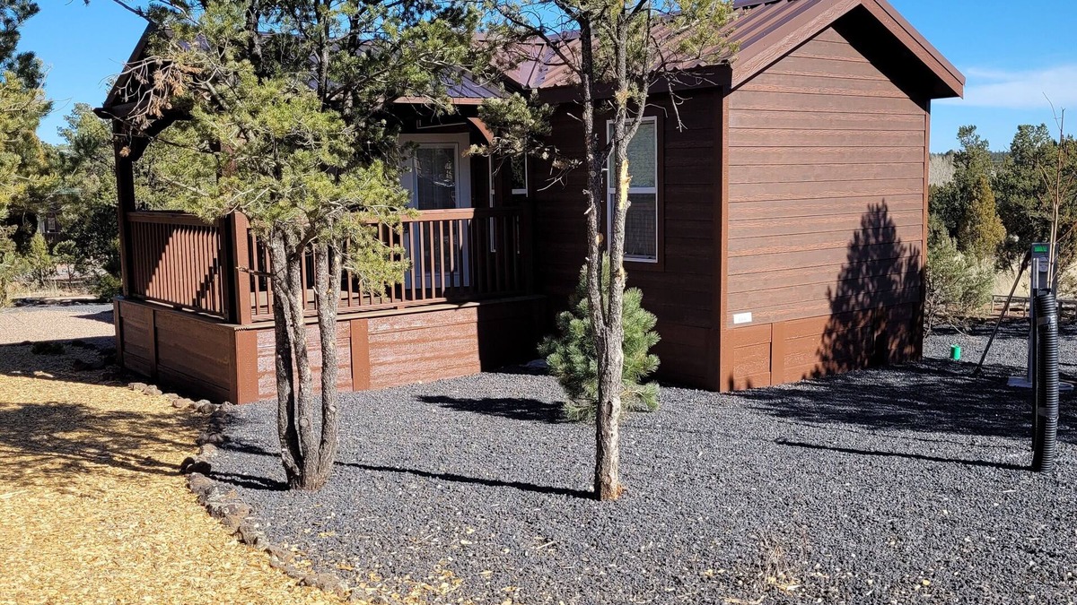 Heber Cabin | Single Story Cabin 2 Bed 1.5 bath Cabin w/Private Hot Tub !