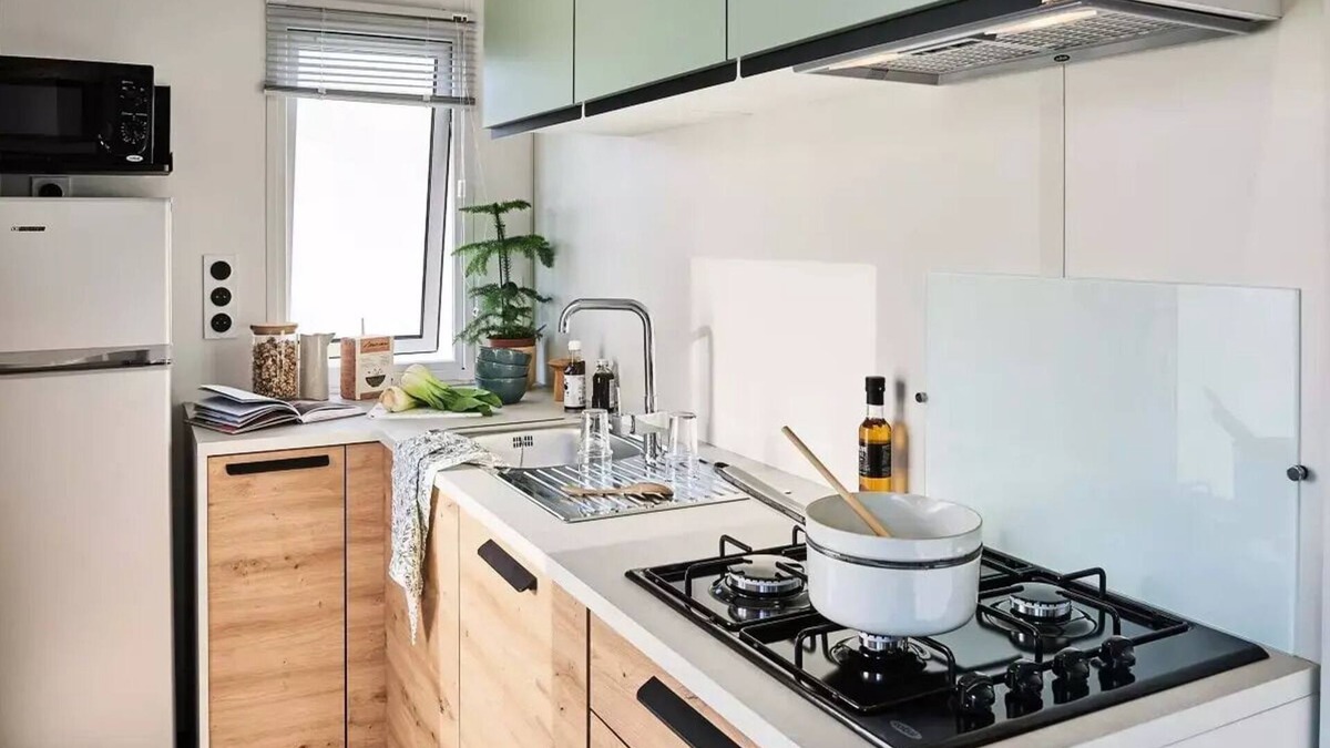 Sisteron House | Sites and Landscapes Les Prés Hauts * - Mobile home Privilège Baronnies 3 Bedrooms 6 people