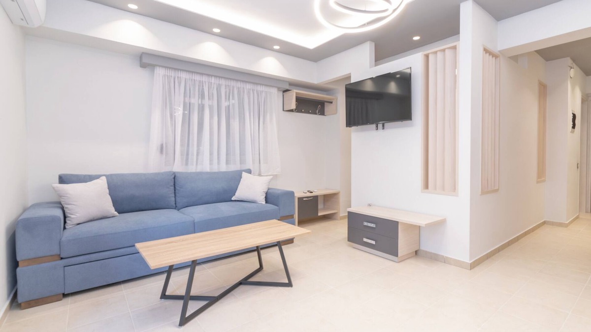 Neos Marmaras Apartment | SithoniaRS Luxury Ground Floor Apartment With Private Garden