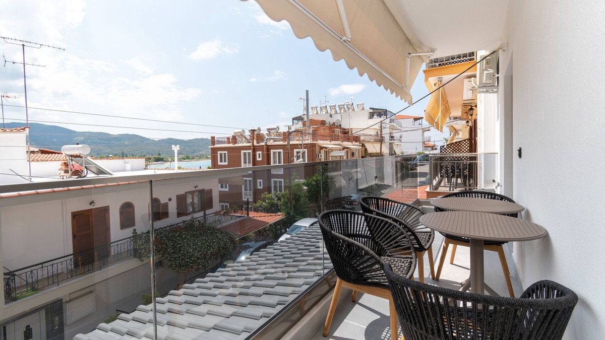 Neos Marmaras Apartment | SithoniaRS Luxury 1st Floor Apartment With SeaView